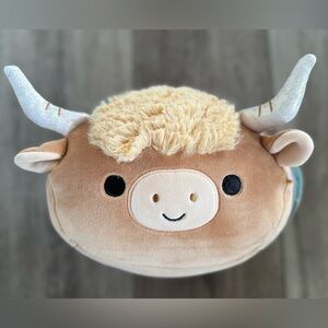 NWT Original Squishmallows 8-Inch Marshal The Highland Cow Stackables Plush 2022